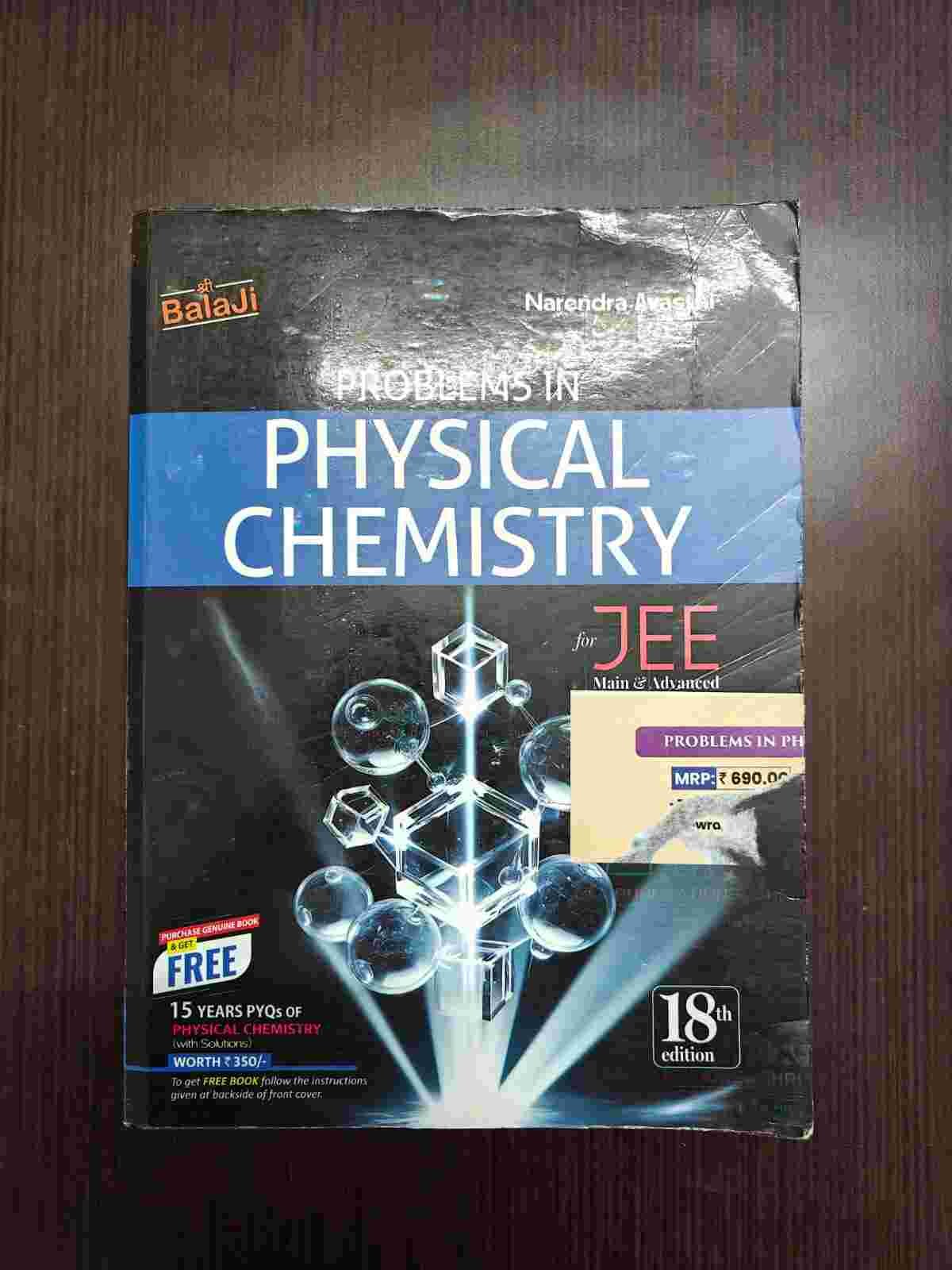 PHYSICAL CHEMISTRY:NARENDRA AVASTHI